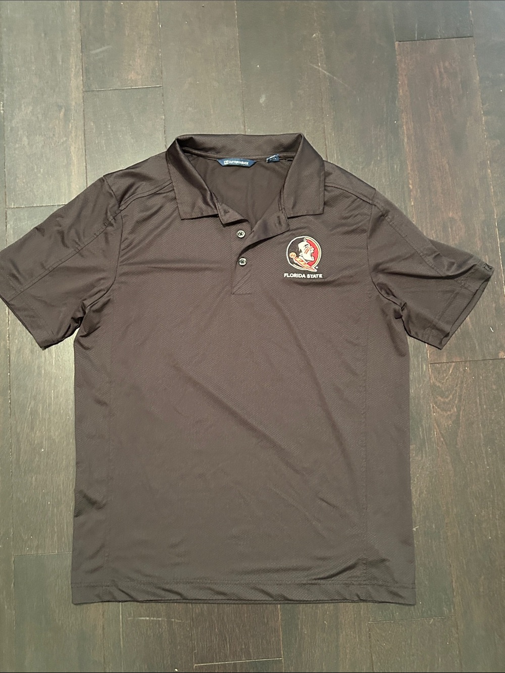 Florida State Cutter & Buck Men’s Black Polo Shirt